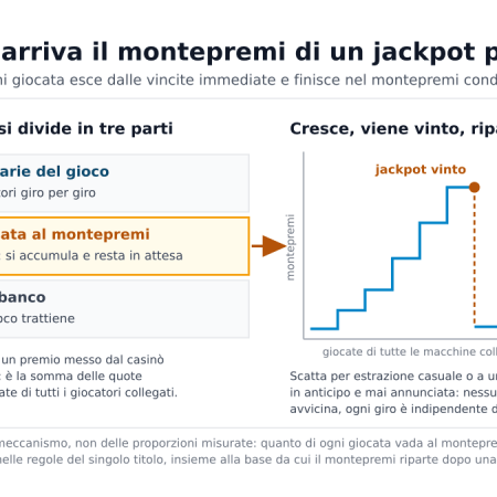 Slot con jackpot progressivo: come si forma il montepremi e chi lo paga